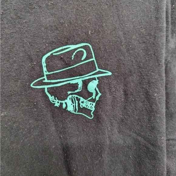 Empyre Men’s black skull graphic T  Size large‎ - Picture 3 of 6